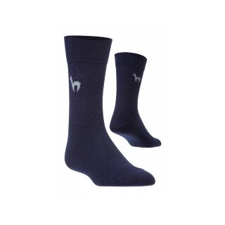 Business Socken Alpaka blau 42-44