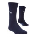 Business Socken Alpaka blau 42-44