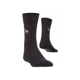 Business Socken Alpaka dunkelgrau 39-41