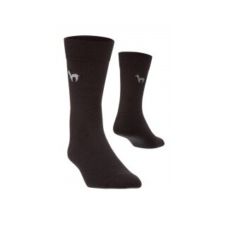 Business Socken Alpaka schwarz 36-38