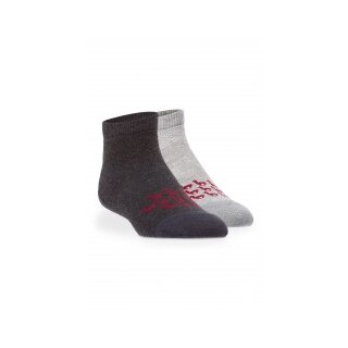 Baby Alpaka Sneakers Socken silbergrau 42-44