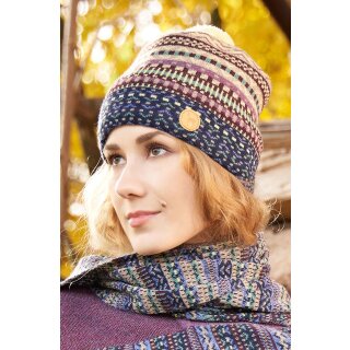 Dilaya Mütze mit Bommel