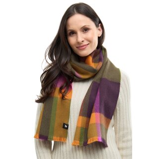 ALEGRO Karo Royal Webschal