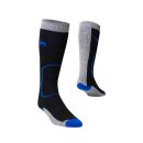 Kinder Skisocken schwarz-grau